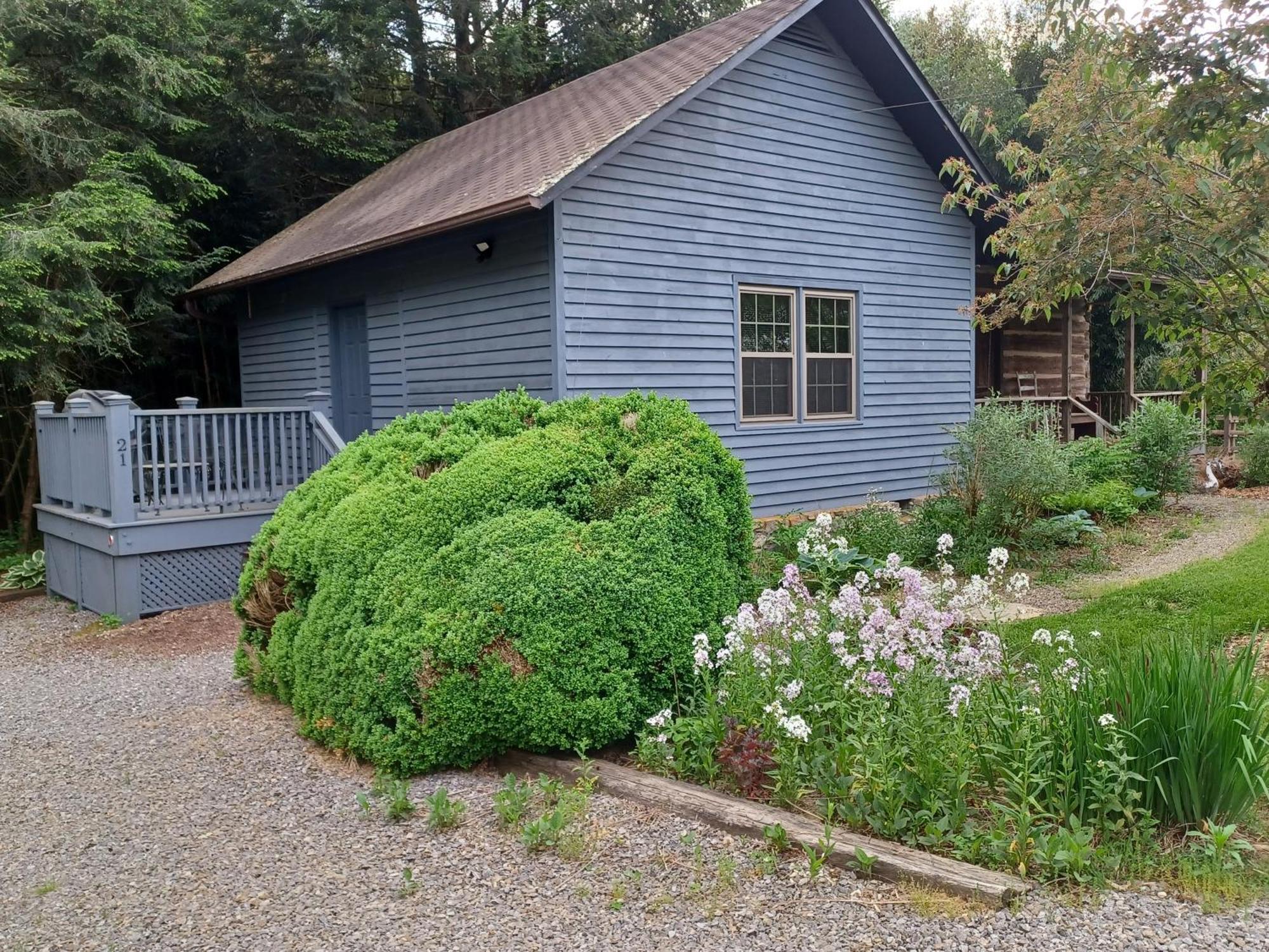 Restored1850S Log Cabin, With Gazebo And Gardens! 1 Mile To Downtown Weaverville Buitenkant foto